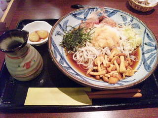 なめこおろし蕎麦